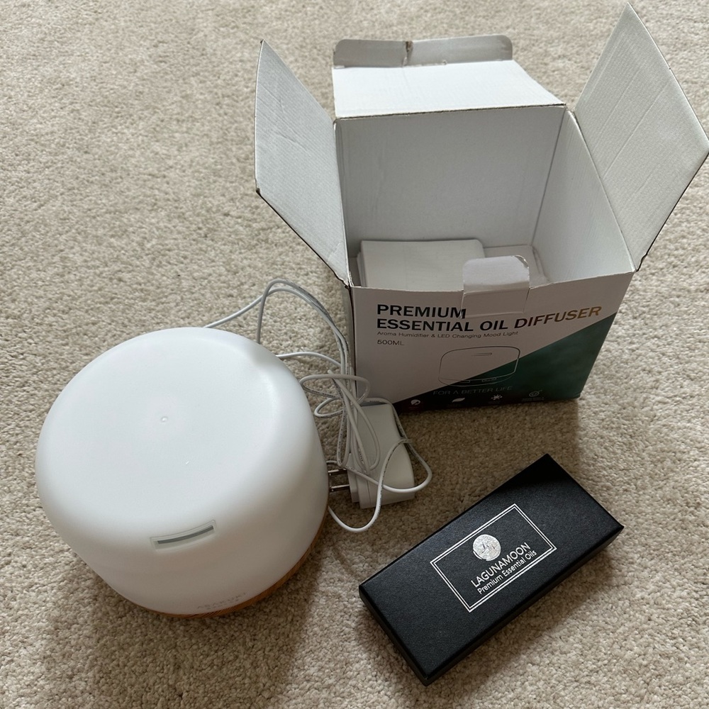 Essential oils and diffuser